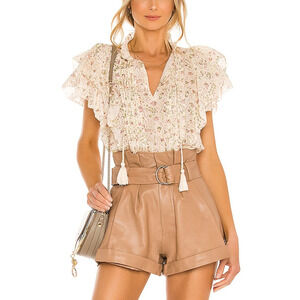 Cleobella 'Katy' White Blouse Size XS